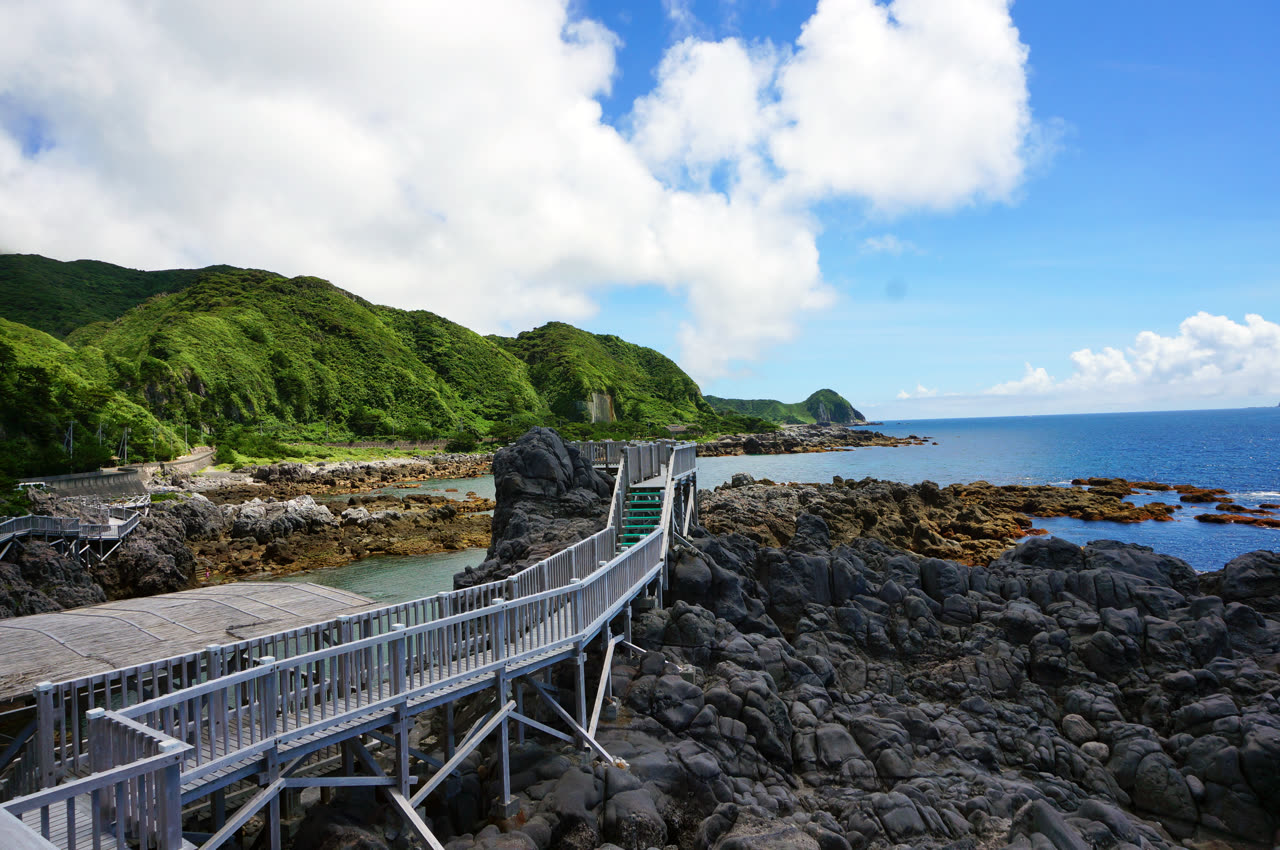 神津島の赤崎遊歩道
